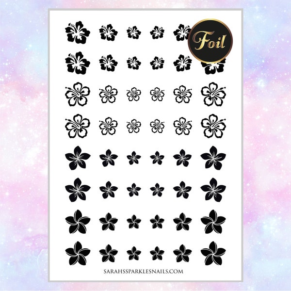 Flower Nails - Etsy