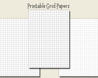grid note pages etsy