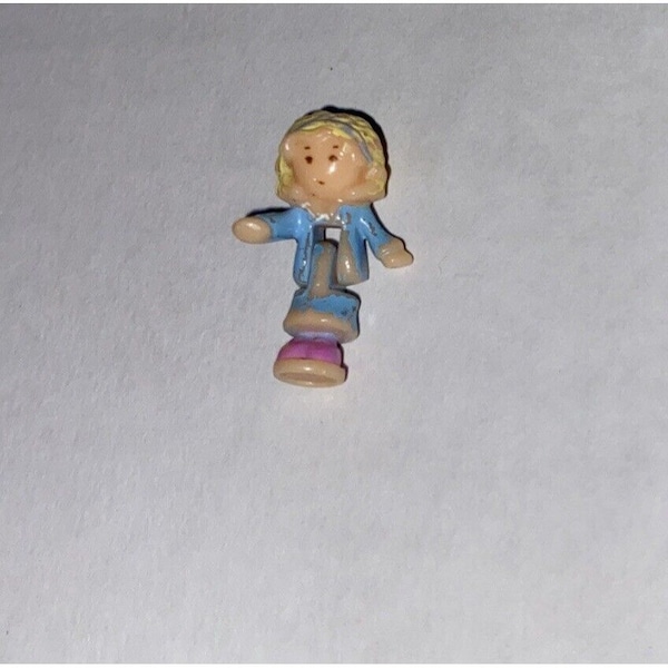 1992 Vintage Polly Pocket Doll Babysitting Stamper - Polly Bluebird Toys