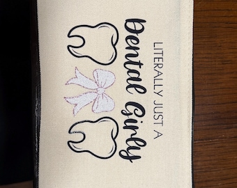Dental Theme Makeup Bag