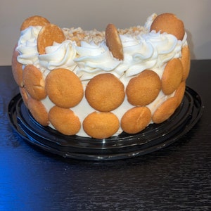 Half size of Banana Pudding Cake