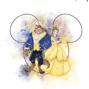 clipart la bella e la bestia, clipart principessa acquerello, clipart acquerello principessa, clip art principessa, clipart principessa belle, belle png