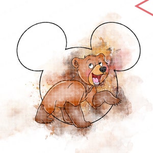 hermano oso orejas hermano oso png koda mickey orejas cliparts archivos png para sublimación clip art png archivo DIGITAL DESCARGAR Imprimible
