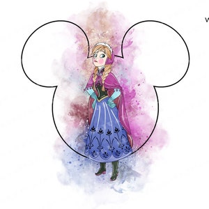 frozen clipart, princess clip art, elsa clipart, elsa png,  Anna Clipart, frozen clip art ,frozen watercolor clipart, frozen png, frozen