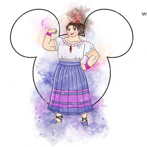 Encanto Clipart PNG, mirabel,  watercolor encanto clipart, encanto, watercolor clipart, watercolor png,, mirabel clipart, mirabel png