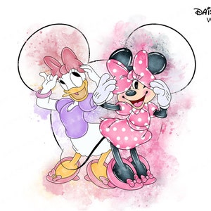 Minnie Aquarell, Minnie Maus Clipart, Minnie Aquarell Clipart, Minnie Maus png, Minnie Clip Art, Minnie png, Minnie Maus, Minnie