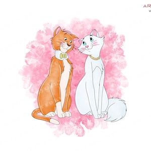アリストキャッツ png アリストキャッツ マリー png クリップアート バンドル クリップアート 水彩画 クリップアート セット クリップアート クリップ アート png ファイル デジタル ダウンロード 印刷可能