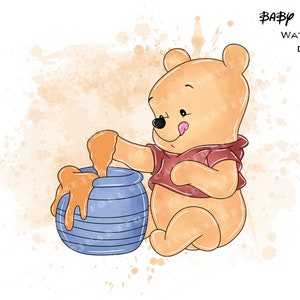 Imágenes prediseñadas de Winnie the Pooh, imágenes prediseñadas de Winnie the Pooh, imágenes prediseñadas de Pooh, Winnie the Pooh png, acuarela de Pooh, imágenes prediseñadas de Winnie, Eeyore png, Tigger png