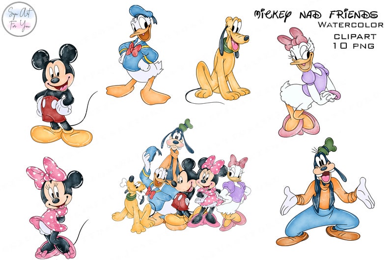 minnie mouse clipart, mickey mouse clipart, mickey mouse cliparts, minnie mouse clip art, donald duck clip art, goofy clipart, daisy duck image 2