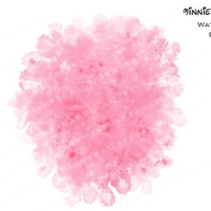 Puede incluir: Una salpicadura de acuarela rosa, perfecta para agregar un toque de fantas&iacute;a a tus dise&ntilde;os digitales. Este clipart digital es ideal para crear invitaciones, tarjetas y otros proyectos creativos.