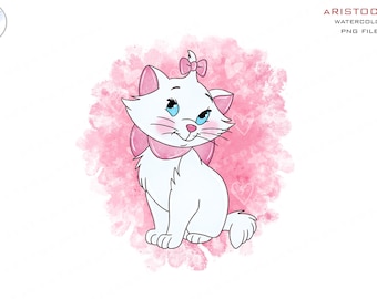 aristochats png aristochats marie png clipart bundle clipart aquarelle clipart ensemble cliparts clip art fichier png Téléchargement numérique imprimable