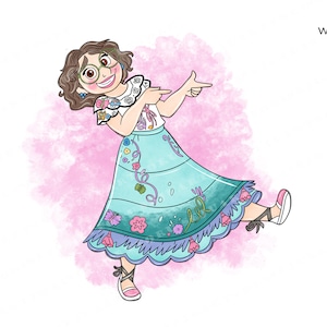 Encanto Clipart PNG, mirabel,  watercolor encanto clipart, encanto, watercolor clipart, watercolor png,, mirabel clipart, mirabel png