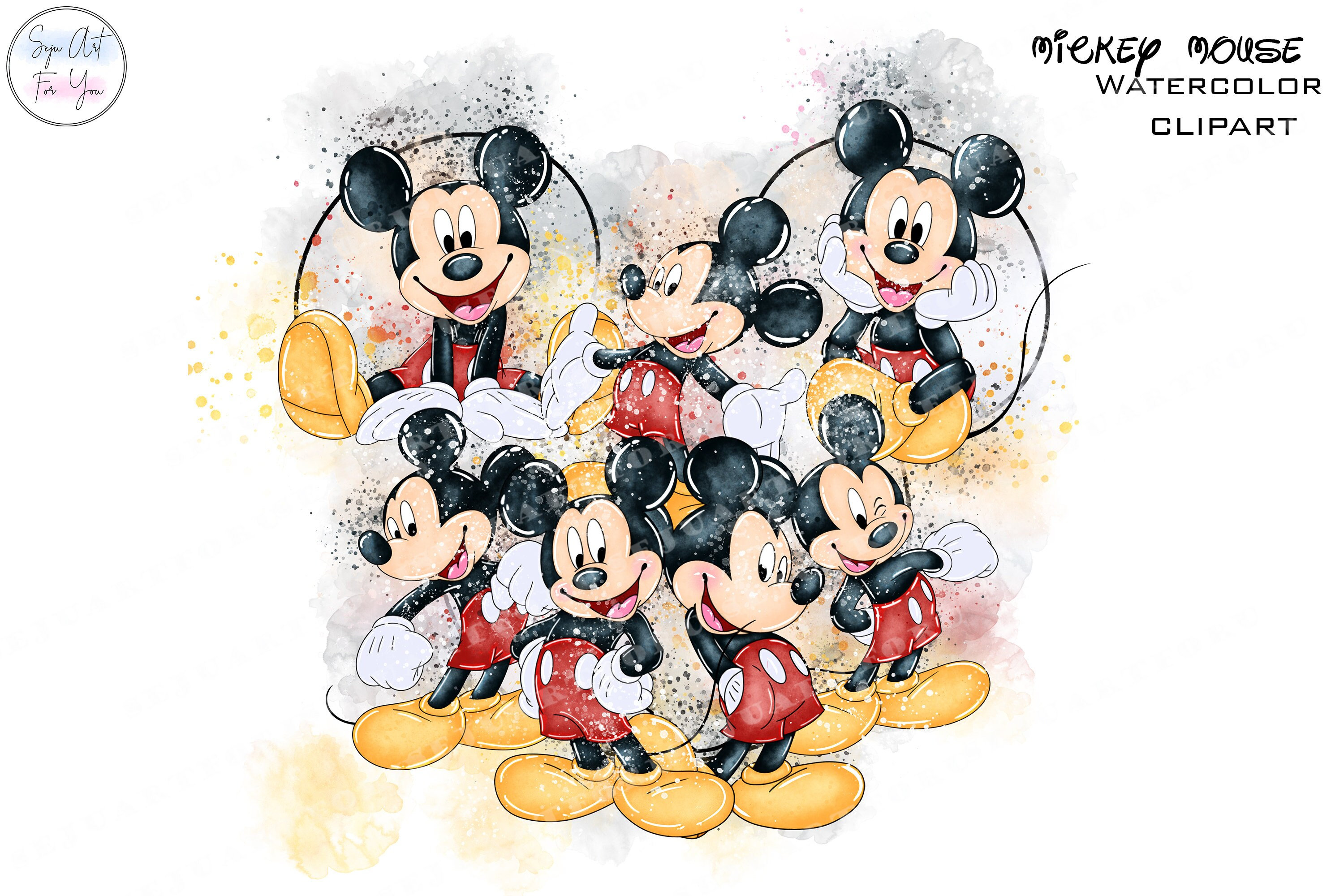 Amazon.co.jp: Mickey Mouse - Disney Poster Retro Mickey