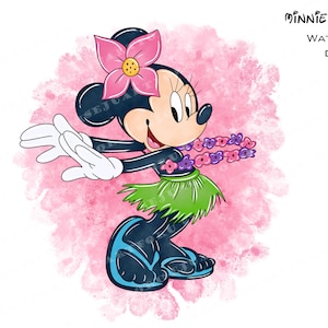 minnie mouse png clipart png clipart bundle clipart watercolor clipart set cliparts clip art png file nursery Digital download comercial use