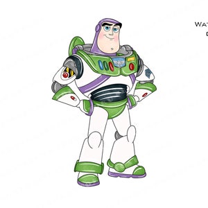 buzz lightyear, buzz lightyear watercolor. buzz lightyear clipart, toy story clipart, toy story png, toy story watercolor, toy story