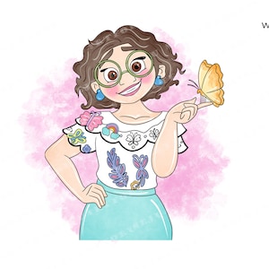 Encanto Clipart PNG, mirabel,  watercolor encanto clipart, encanto, watercolor clipart, watercolor png,, mirabel clipart, mirabel png