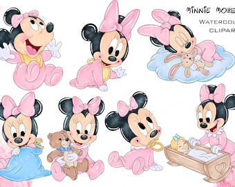 Mickey , Minnie & friend
