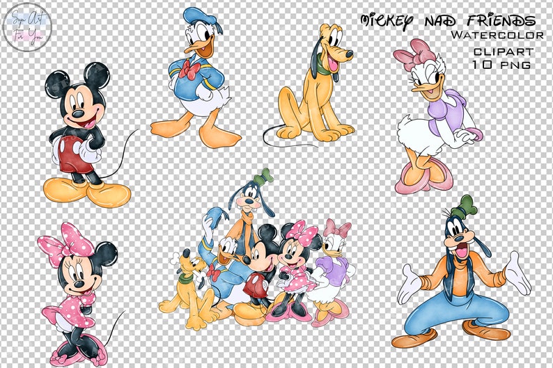 minnie mouse clipart, mickey mouse clipart, mickey mouse cliparts, minnie mouse clip art, donald duck clip art, goofy clipart, daisy duck image 3