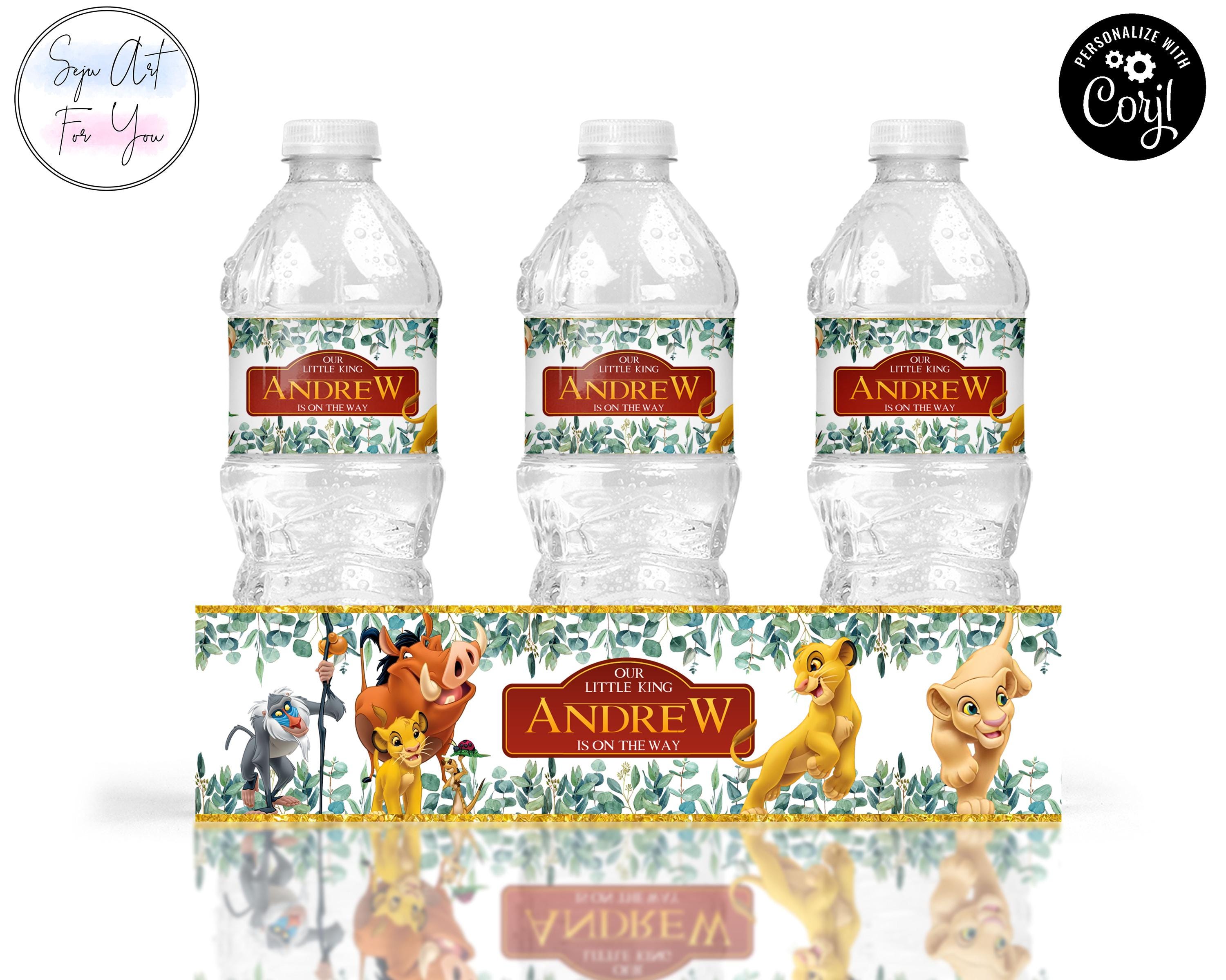 PH PandaHall 30 pz Etichette per Bottiglie d'Acqua di Buon Compleanno, Etichette Adesive per Bottiglie Adesive per Festa di Compleanno, 21.6x6.4cm