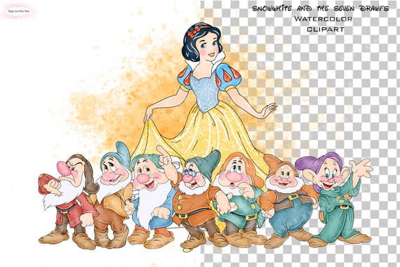 snow white and the seven dwarfs png