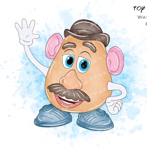 Toy story clipart, toy story, toy story clip art, toy story acuarela, toy story png, acuarela toy story, toy story clip art, Mr. Potato