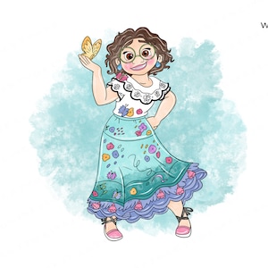 Encanto Clipart PNG, mirabel,  watercolor encanto clipart, encanto, watercolor clipart, watercolor png,, mirabel clipart, mirabel png