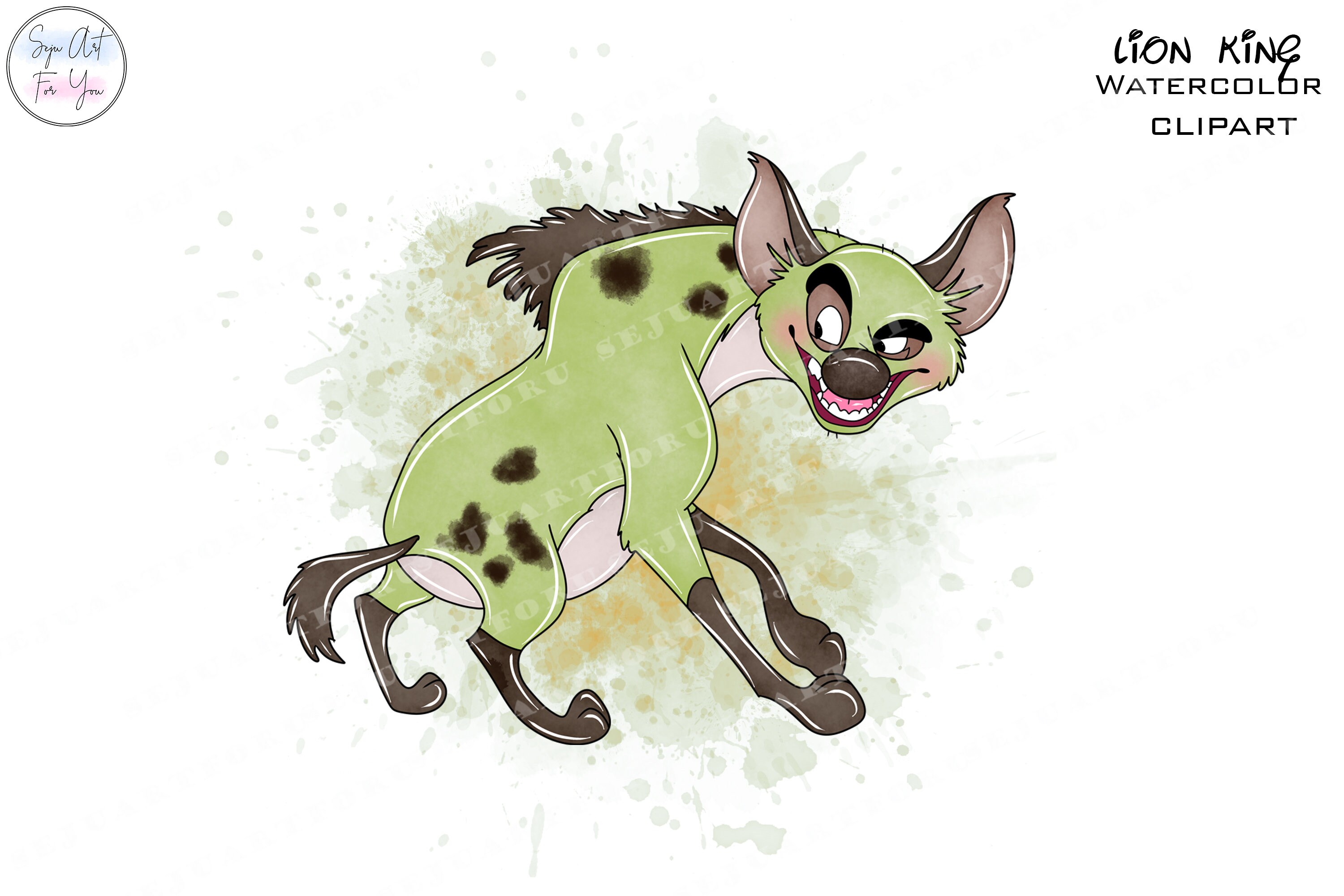 The Lion King Watercolor Clipart Watercolor Lion King the - Etsy UK