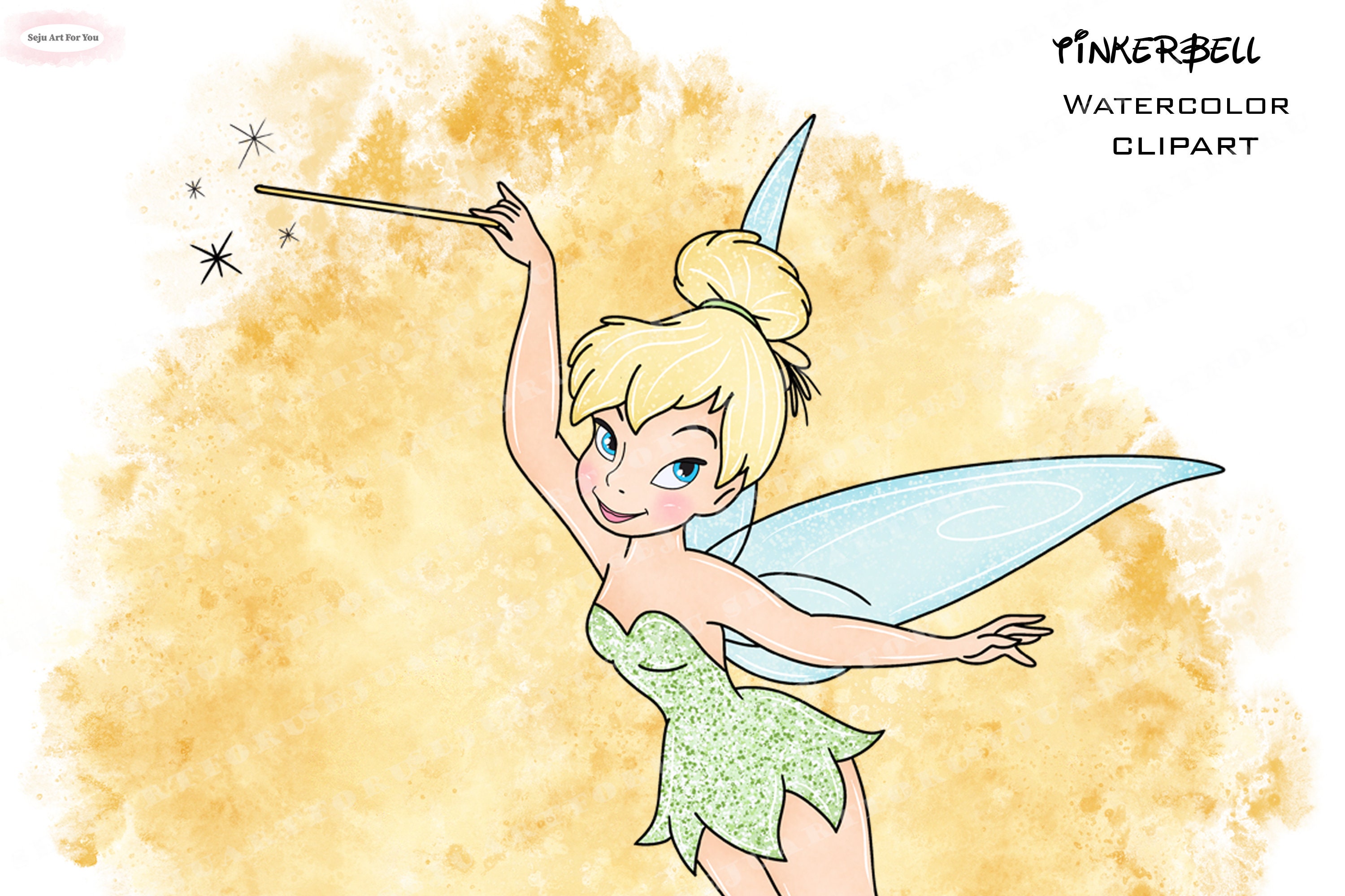 pixie hollow tinkerbell clipart