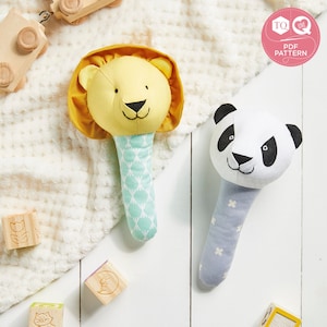 Rattle and Roll, Sewing Pattern, Baby Rattle, Love Patchwork & Quilting, Digital Sewing Pattern, Jo Carter, Instant Download