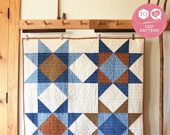Creative Folk, Quilting Pattern, Mollie Makes magazine, Digital Quilting Pattern, Sara Buscaglia, Instant Download