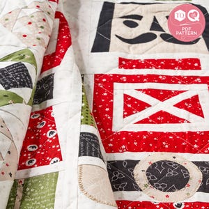 Christmas Nutcrackers, Digital Quilting Pattern, FPP Quilt, Today’s ...