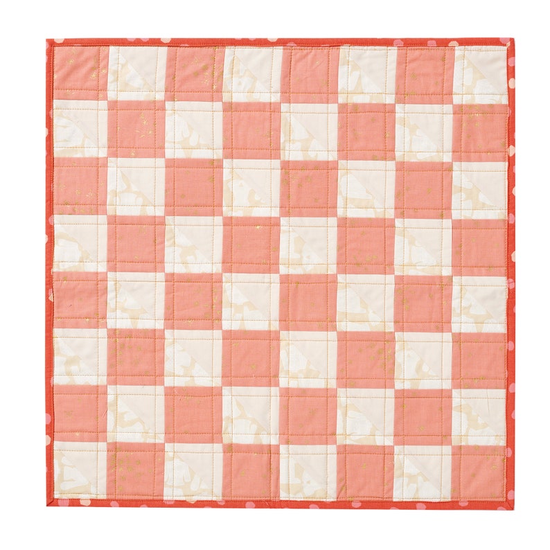 Chess Champion Patchwork Chess Board, Quilting Pattern, Love Patchwork & Quilting, Digital Quilt