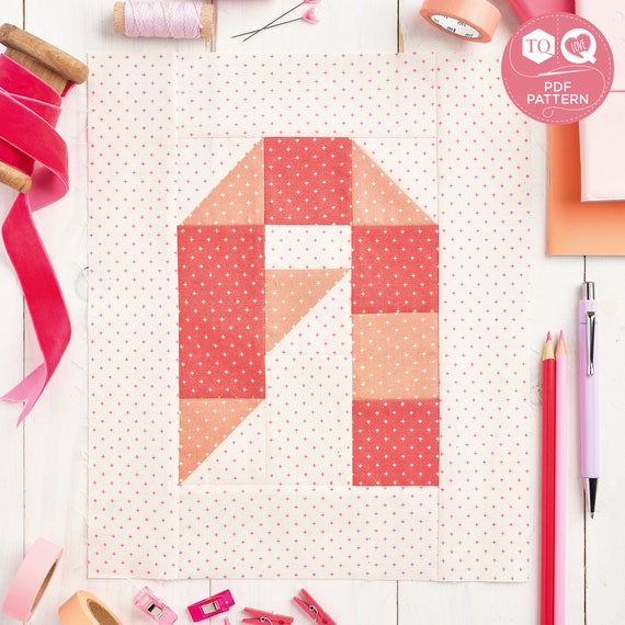 アルファベット キルト、文字キルト ブロック、パッチワークと