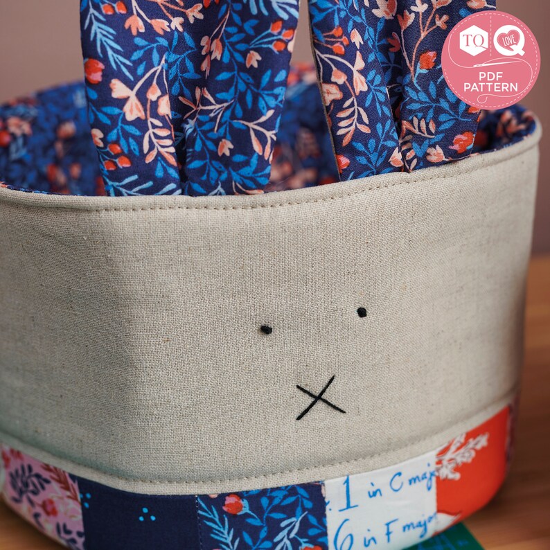 Creature Comforts Baskets, Sewing Pattern, Storage Baskets, Love