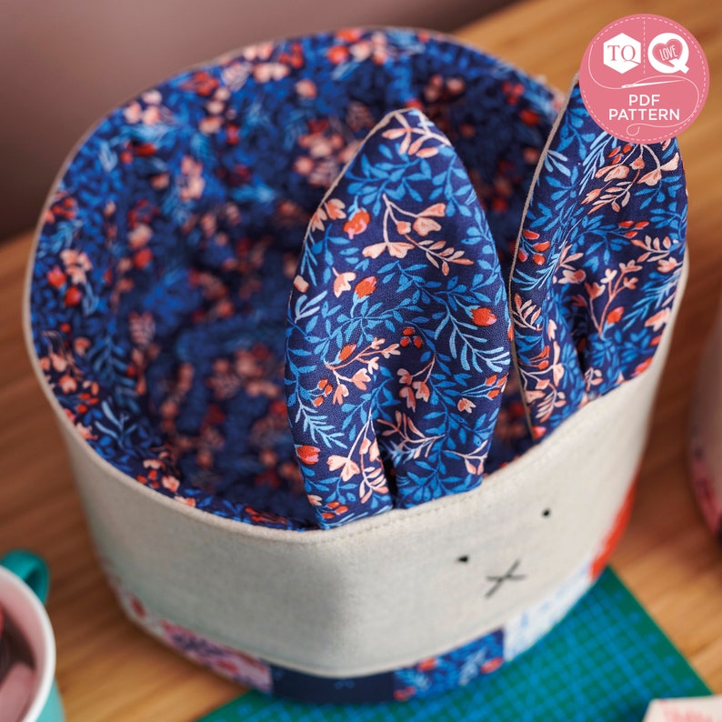 Creature Comforts Baskets, Sewing Pattern, Storage Baskets, Love