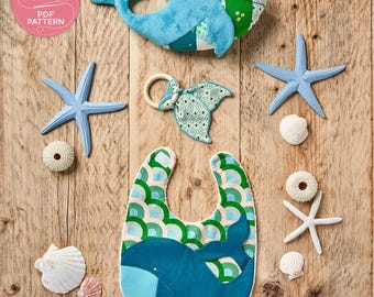 Whale of a Time, Sewing Pattern, patchwork accessories, Love Patchwork & Quilting, Digital Quilt Pattern, Instant Download