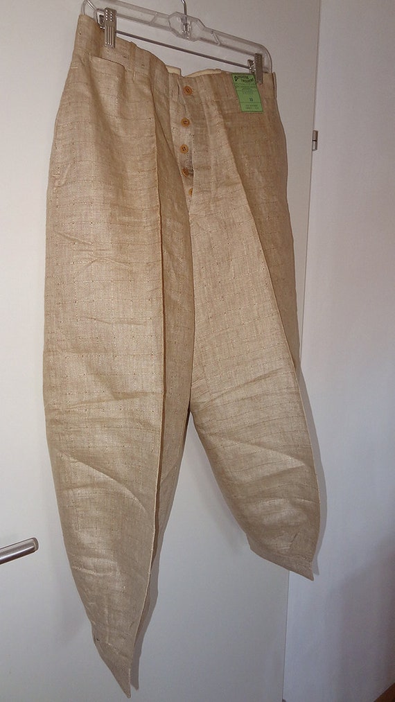 NOS Jazz Age Linen Knickers - image 4