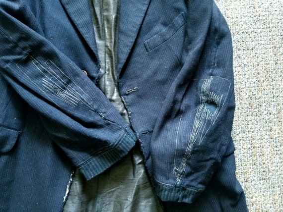 Antique Japanese Jacket Taisho Period S - image 2