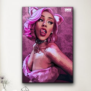 Vibrant Music Star Canvas Wall Art