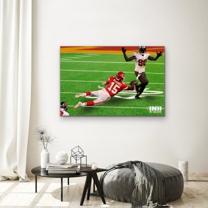Patrick Mahomes American Football/NFL Canvas Art Painting | Patrick Mahomes Wall Art | Patrick Mahomes Wall Decor | Patrick Mahomes Poster
