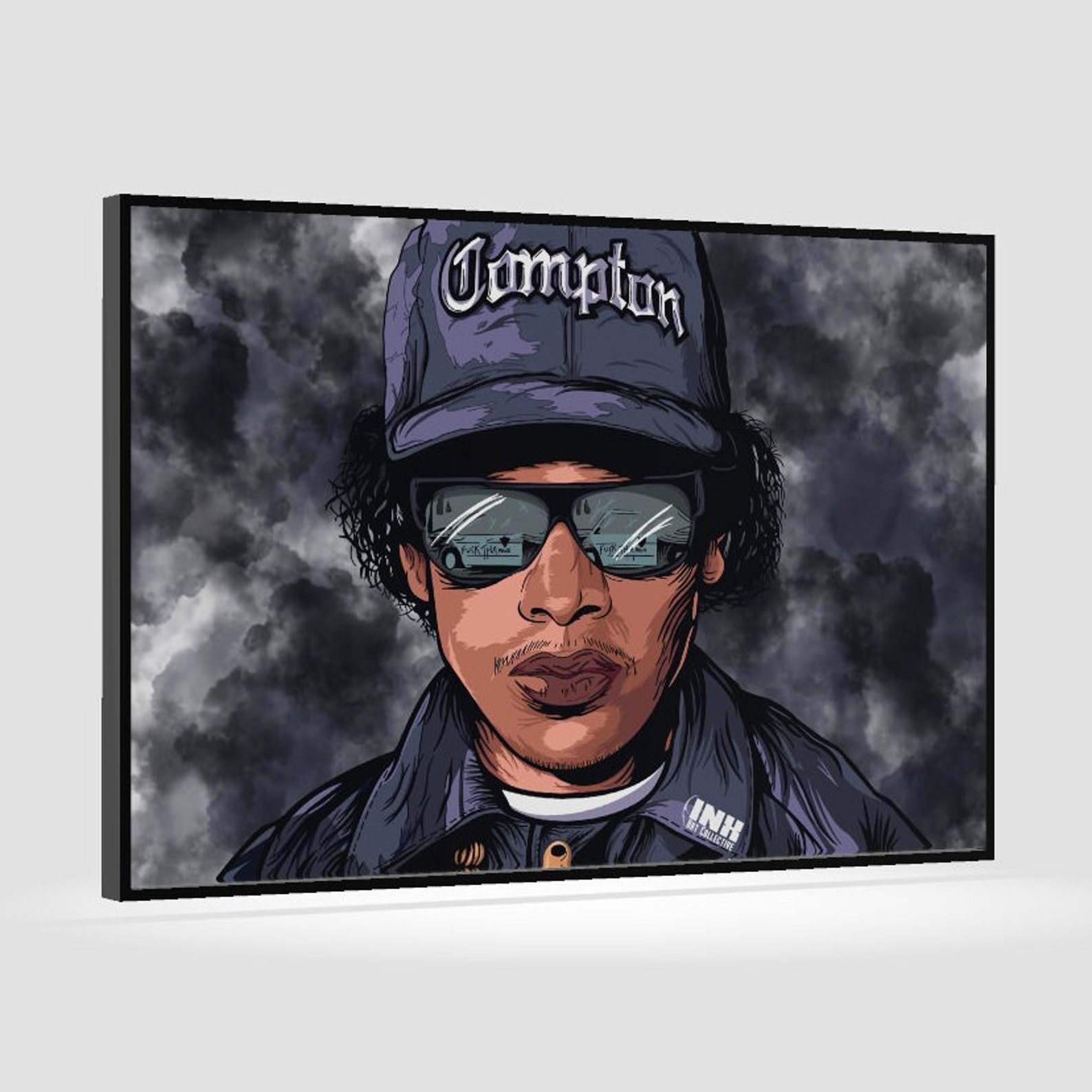 12x 18 Eazy E American Rapper Canvas Art Painting Eazy E Etsy