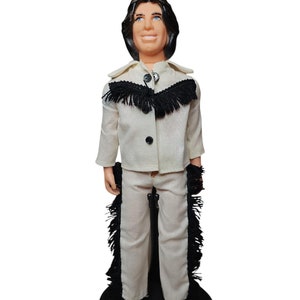 Vintage- John Travolta 1977 12&quot; doll