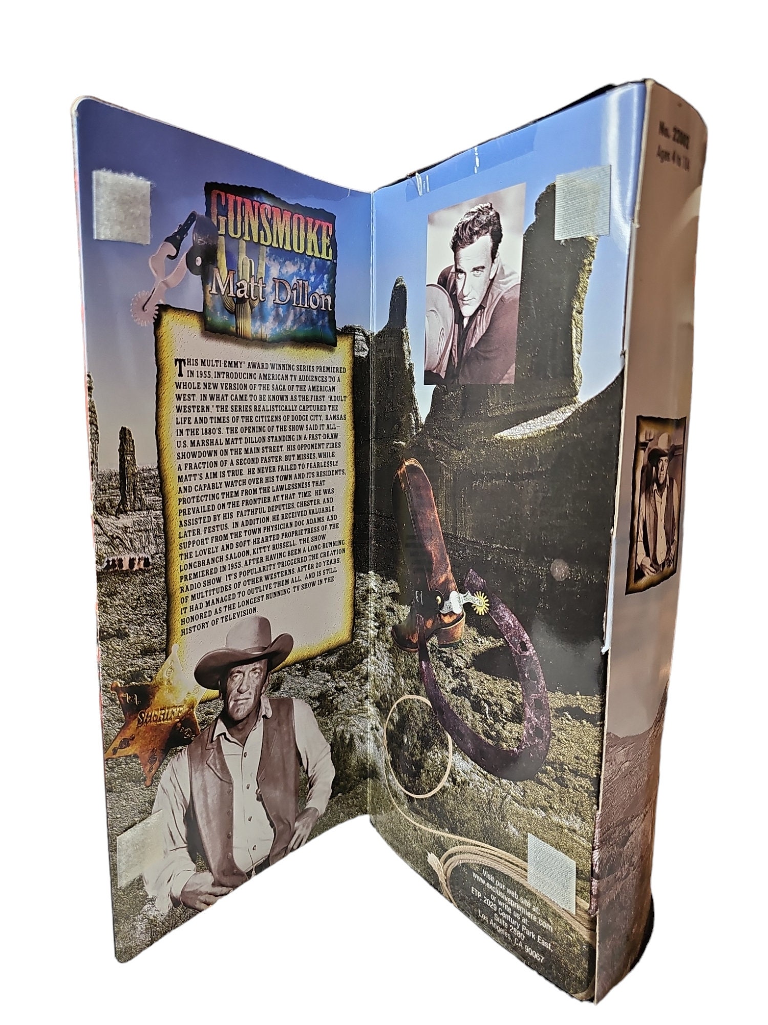 Best of the West MATT DILLON Figure GUNSMOKE 1997 Limited Edition