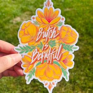 Butch Is Beautiful Sticker