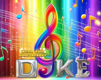 D(music)KE Pinback Button (Windy City Performing Arts 45th Anniversary Edition)