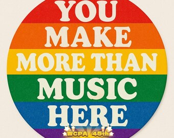 You Make More Than Music Here Pinback Button