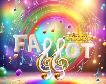 FA(music)OT Pinback Button (Windy City Performing Arts 45th Anniversary Edition)