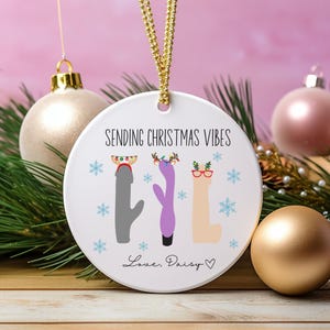 Adult Ornaments Funny Ornament Christmas White Elephant Gift Gag Funny Christmas Gift Ceramic Ornament Inappropriate Gift Sarcastic