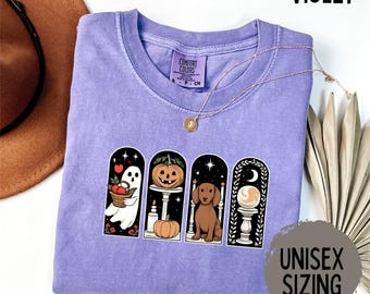 Dachshund Halloween Shirt Comfort Colors Dog Mom Shirts Funny Dachshund Mom Gift Doxie Tee Wiener Dog Tee Halloweenie Gift for Dog Mom