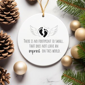 Miscarriage Ornament Infant Loss Baby Loss Ornament Memorial Sympathy Gift Baby Memorial Custom Stillbirth Keepsake Gift for Christmas